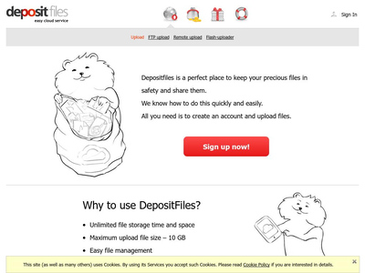 Depositfiles - Файлообменники